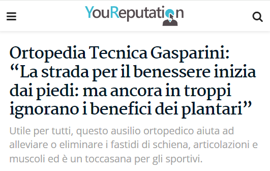 Plantari su misura per lo sposrt ed il lavoro